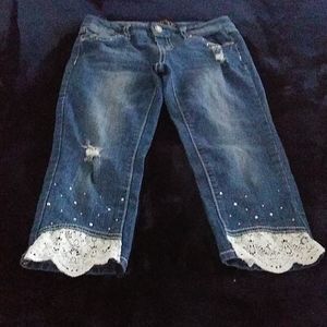 Star ride jean capris (girls)